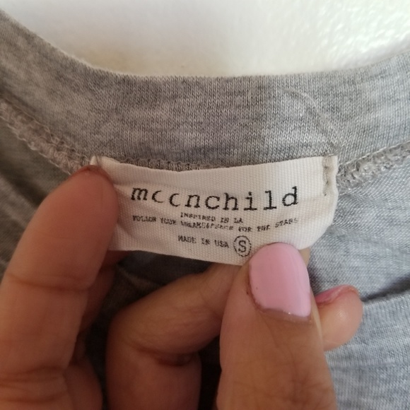 Moonchild Love To Dream Gray Tank - Size S - Picture 6 of 6